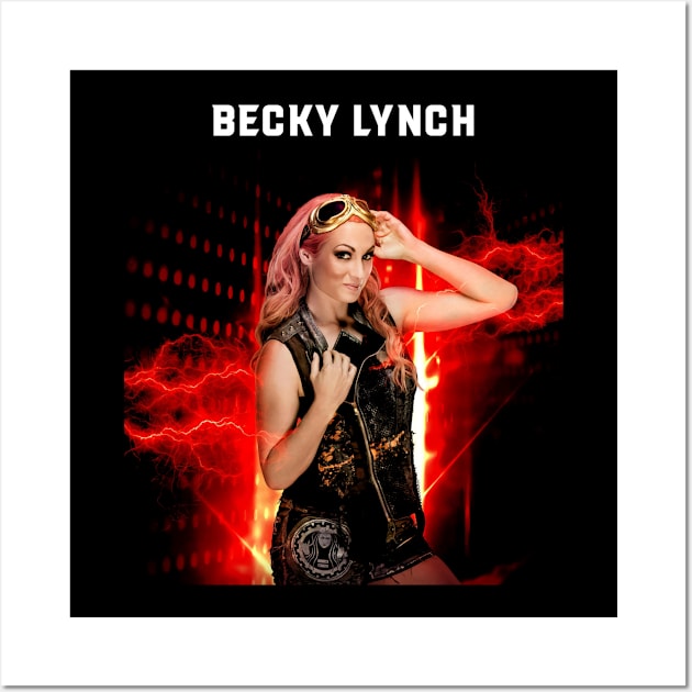 Becky Lynch Wall Art by Crystal and Diamond